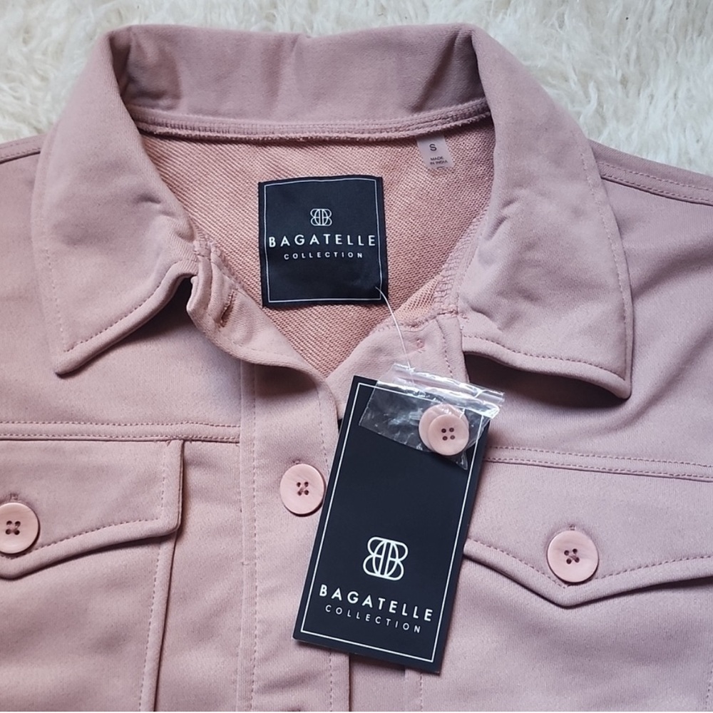 Bagatelle Utility Shacket Sz Small Shirt Jacket Oversized